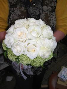 結婚式のブーケ作成しました。｜「田中花園」　（東京都三鷹市の花キューピット加盟店 花屋）のブログ